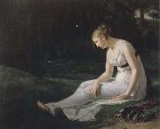 Marie Bracquemond melancholy oil painting